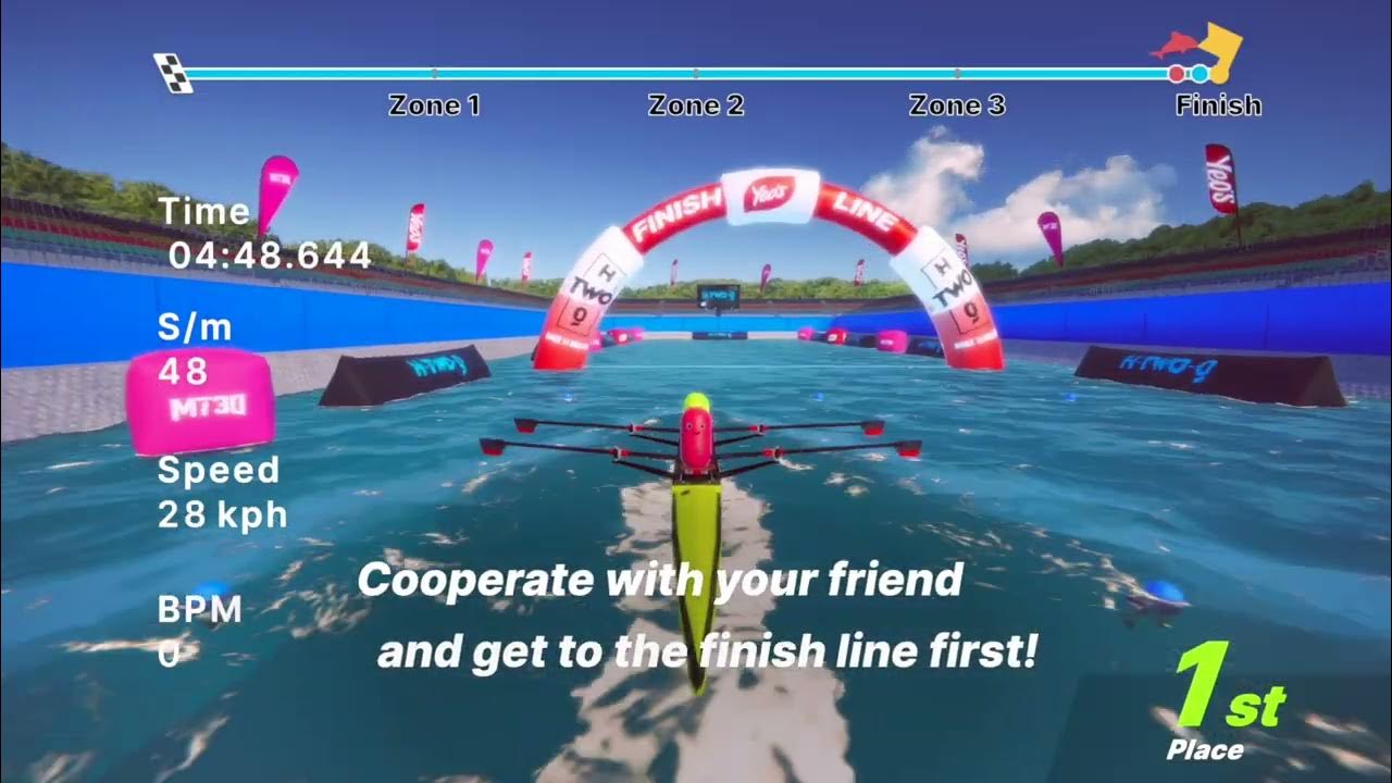 RefractTech's tweet card. Virtual River Regatta Game Mode Intro