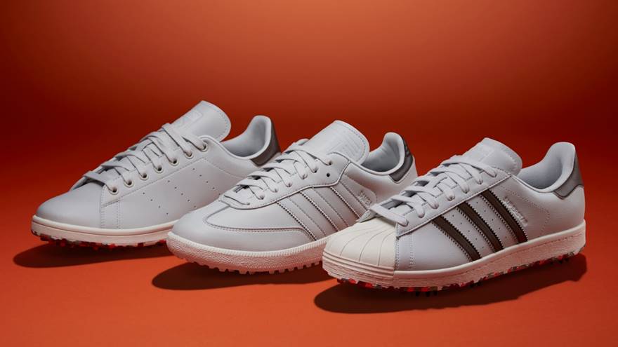 GolfThreadsBlog's tweet card. Don’t call it a comeback. Adidas’ iconic Superstar, Samba, and Stan Smith have returned for a second round on the fairways, marking the first time all three classic models have been released together...