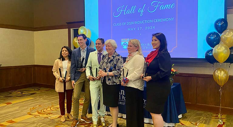 PennSP2's tweet card. Five distinguished alumni were celebrated at the 2024 SP2 Alumni Hall of Fame Induction Ceremony on Friday, May 17. The event marked the sixth year that the School has honored alumni through the SP2...