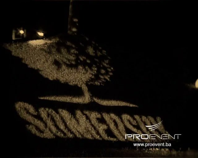 ProEventSa's tweet card. Somersby promocija BiH