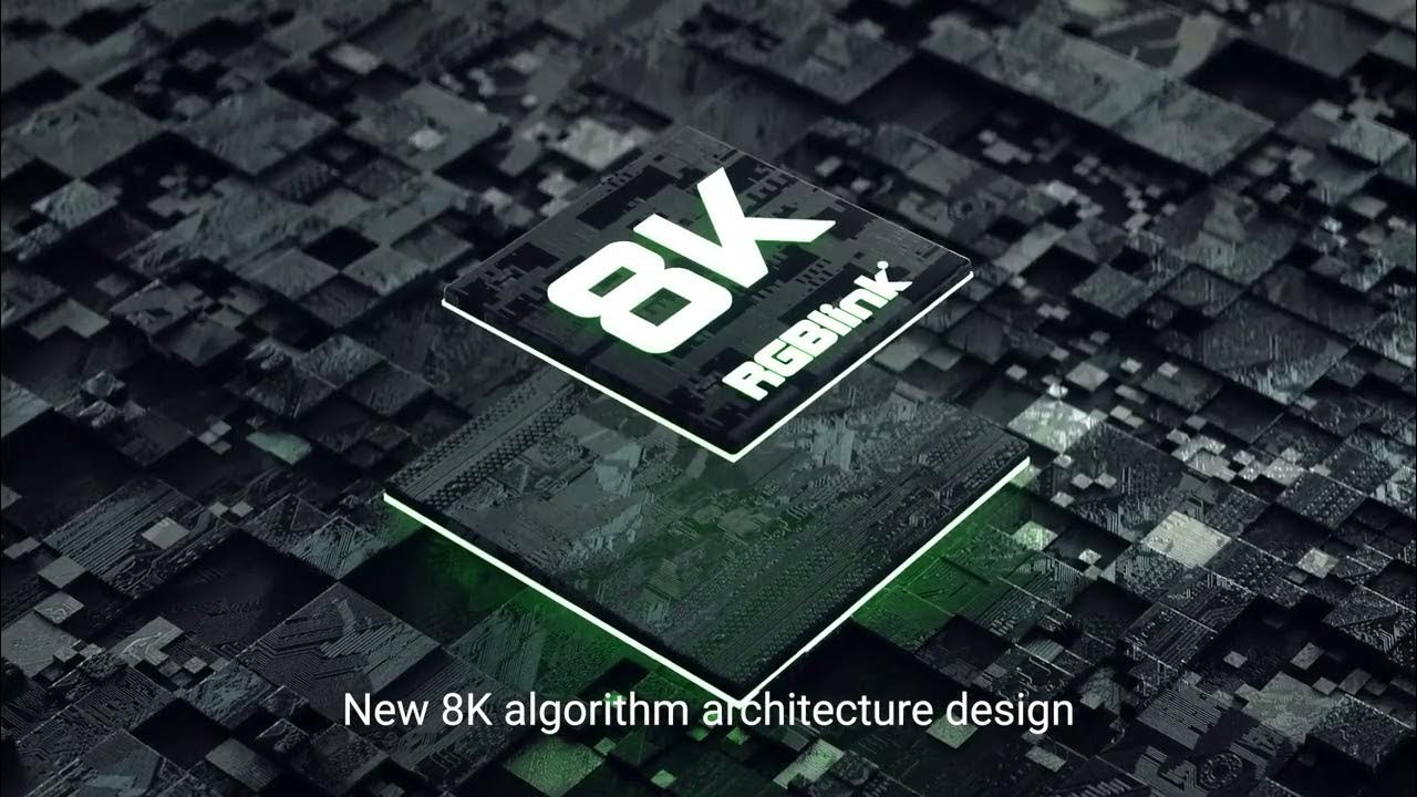 digi_box's tweet card. RGBlink D8 - 8K native video processor
