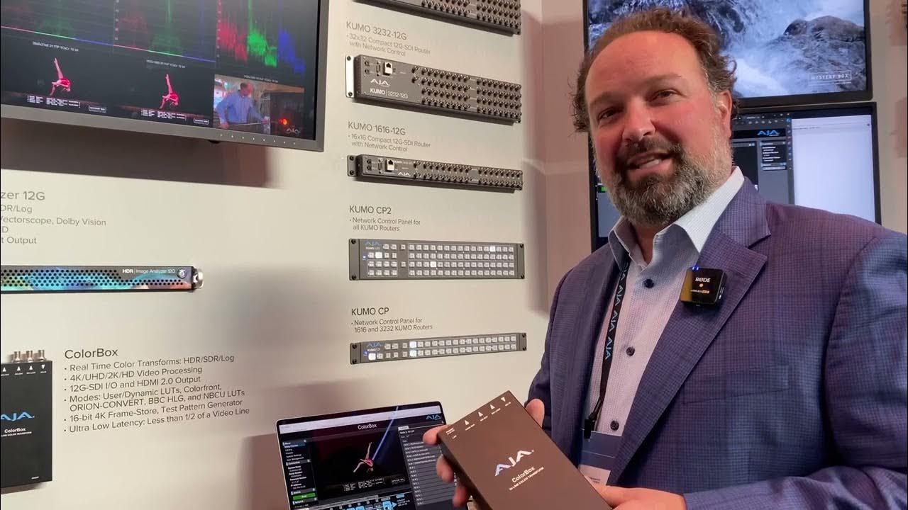 digi_box's tweet card. AJA - ColorBox Product Update with Tim Walker