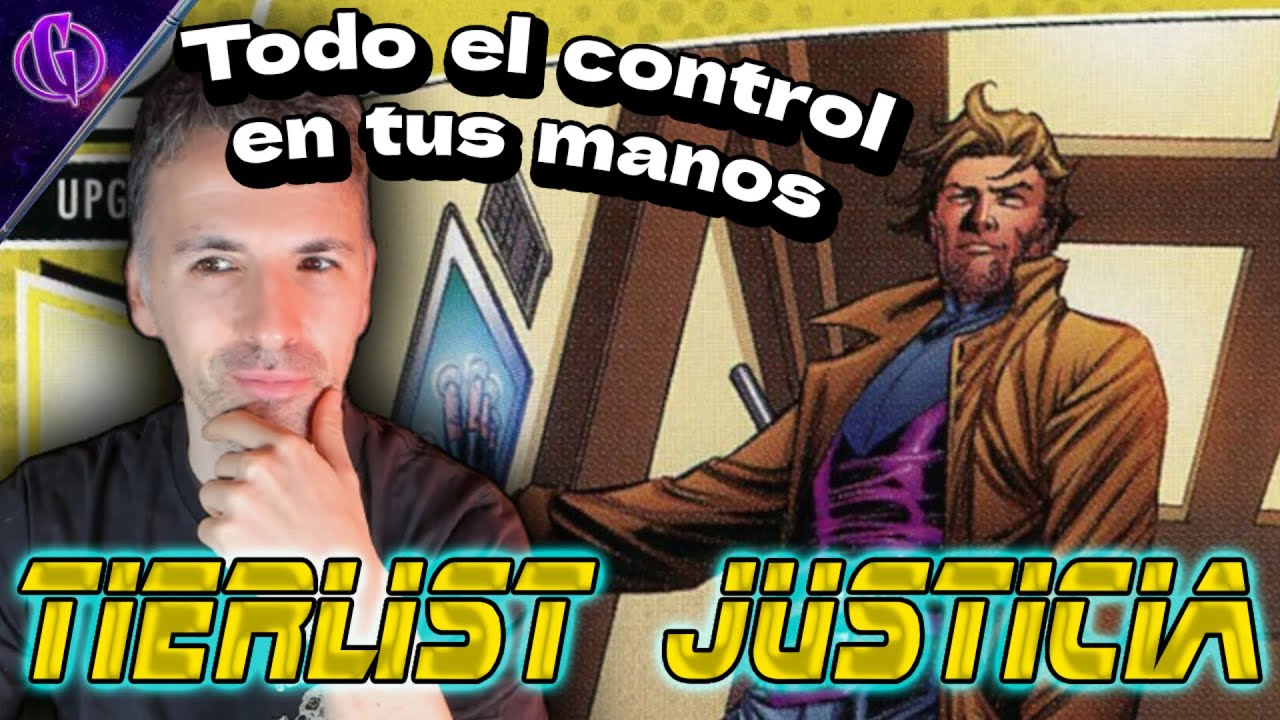 GambitoCards's tweet card. 👊💥TIERLIST TODAS LAS CARTAS DE JUSTICIA | ft. @LasMarvelchampionadas