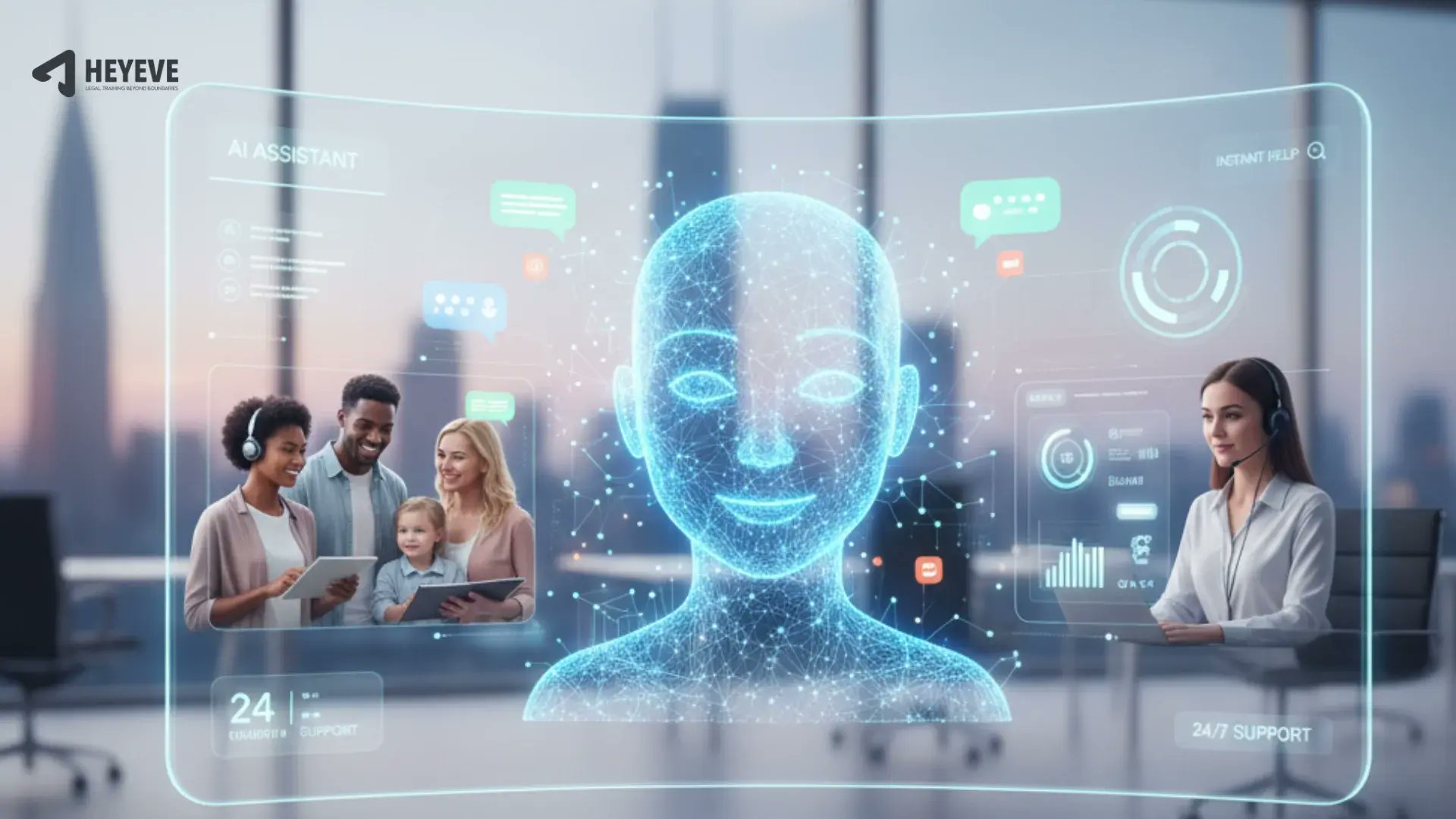 heyeveai's tweet card. Compare AI Chatbots and human agents in customer support—speed, empathy, cost, and when to blend for efficient, scalable, satisfying service ROI.