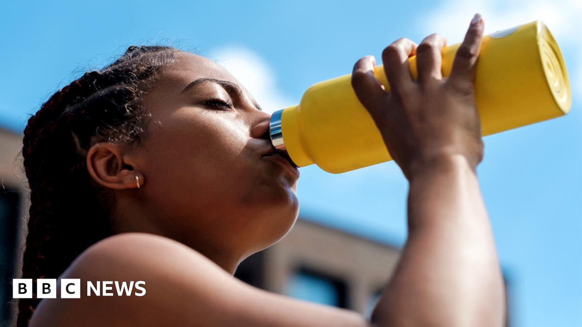 BBCBreaking's tweet card. The first Heat-Health Alert of the year is issued across large parts of England.