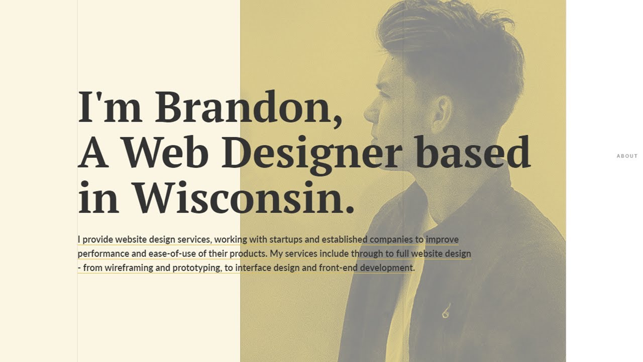 webdevforyou's tweet card. FREE Webflow Portfolio Template | Brandon Walker | Quick Overview