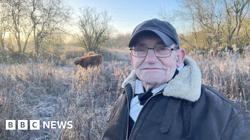 BBCDerby's tweet card. Colin Attenborough's loved ones said the lifelong fan, 87, was aware the Rams had gone up.