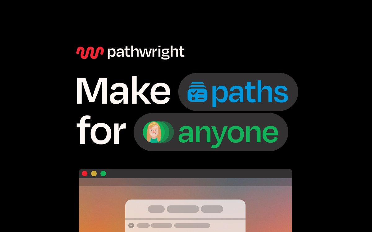 Pathwright's tweet card. Use Pathwright to transform all-over-the-place content, activities and events into actionable paths.