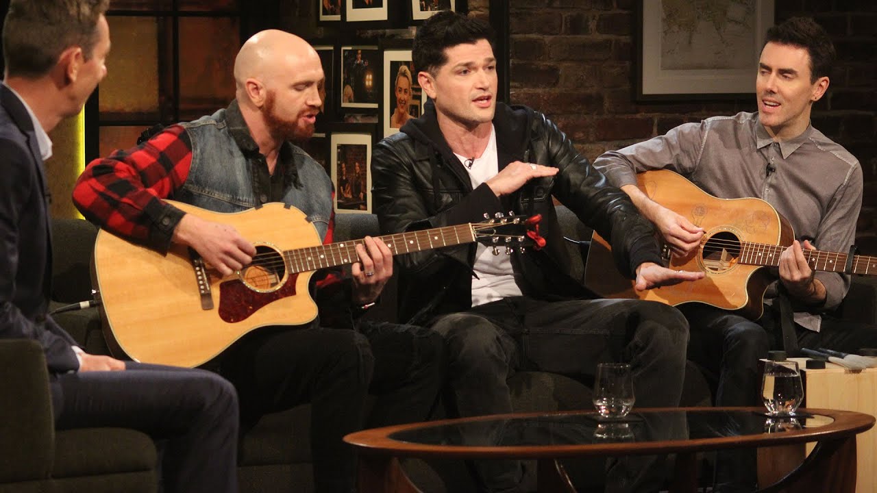 TheScriptTH's tweet card. The Script - live acoustic performance - 'Hall of Fame' | The Late...