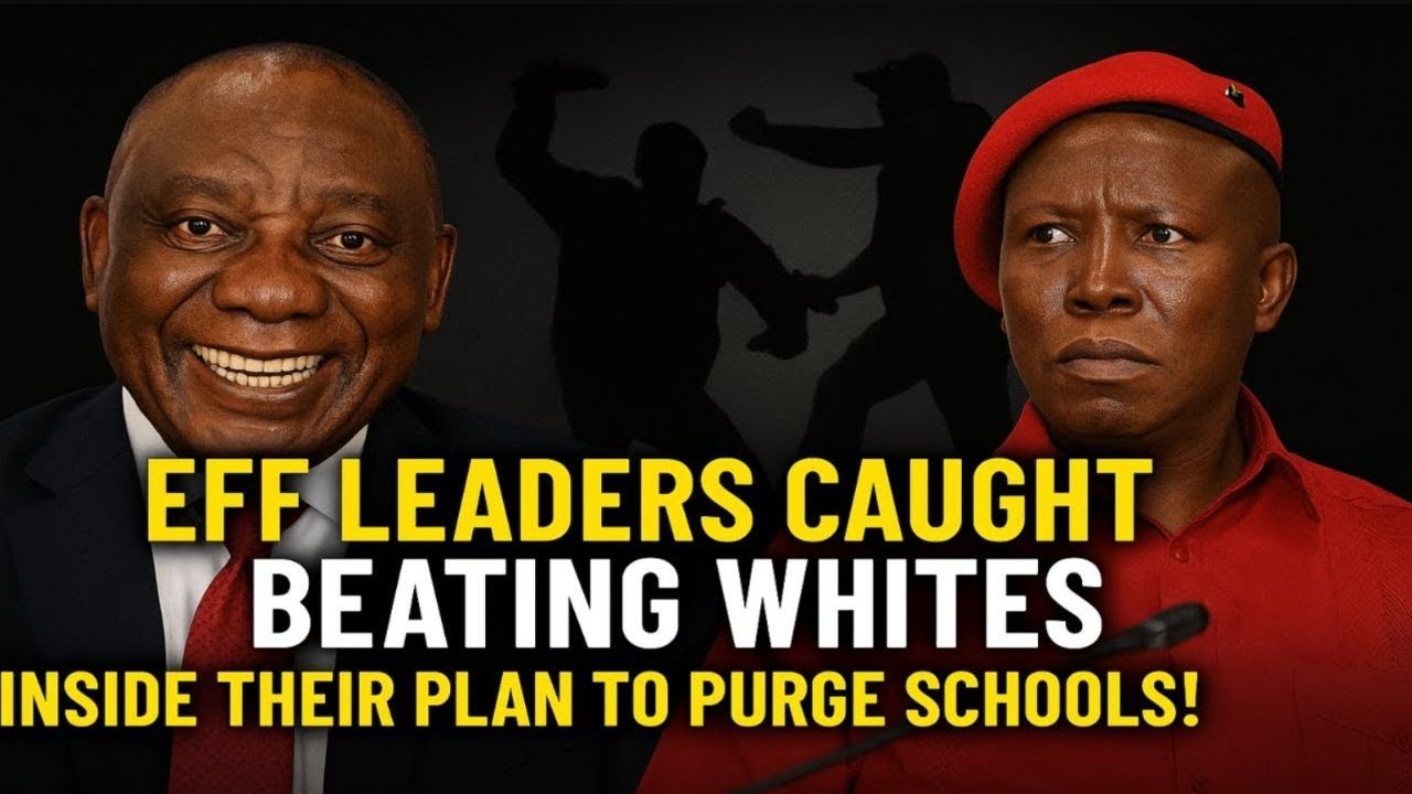 RiseAgainstEvil's tweet card. EFF Leaders Caught Beating Whites – Inside Their Plan to Purge...