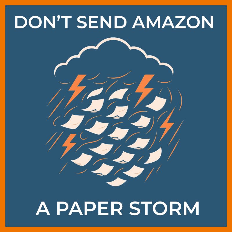 chris_fba4u's tweet card. When Amazon asks for specific account or identity verification documents and you send them a blizzard of 40 PDFs “just in case it helps,” guess what happens? They don’t review them. They ignore it,...