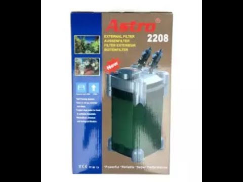 As_solution's tweet card. Unboxing 3 layer External Canister Filter - ASTRO 2208