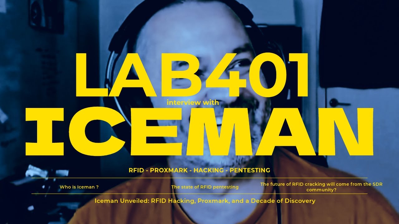 Lab_401's tweet card. Iceman Unveiled: RFID Hacking, Proxmark, and a Decade of Discovery