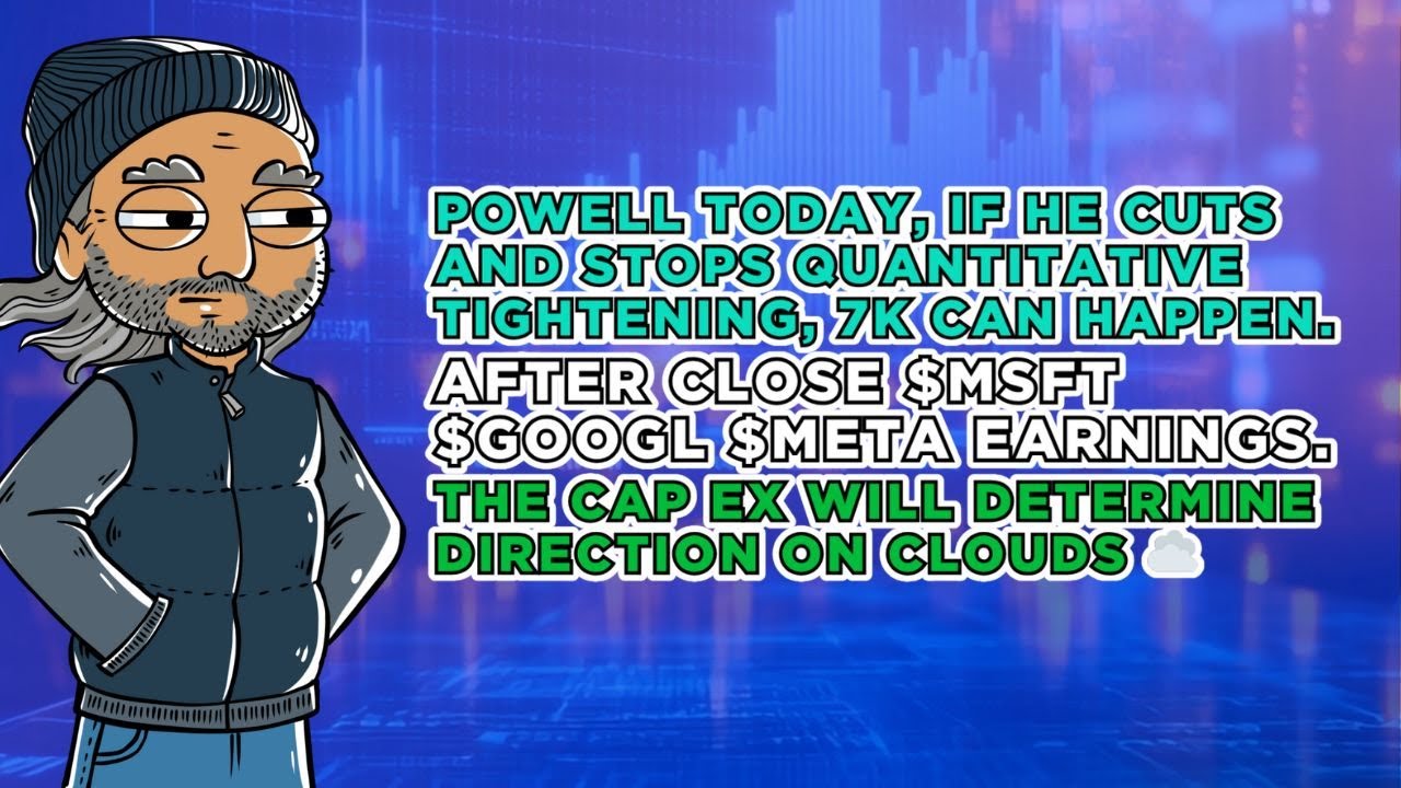 smartertrader's tweet card. 10 29 2025 SmarterTrading411s Morning CALL 7 20AM CST