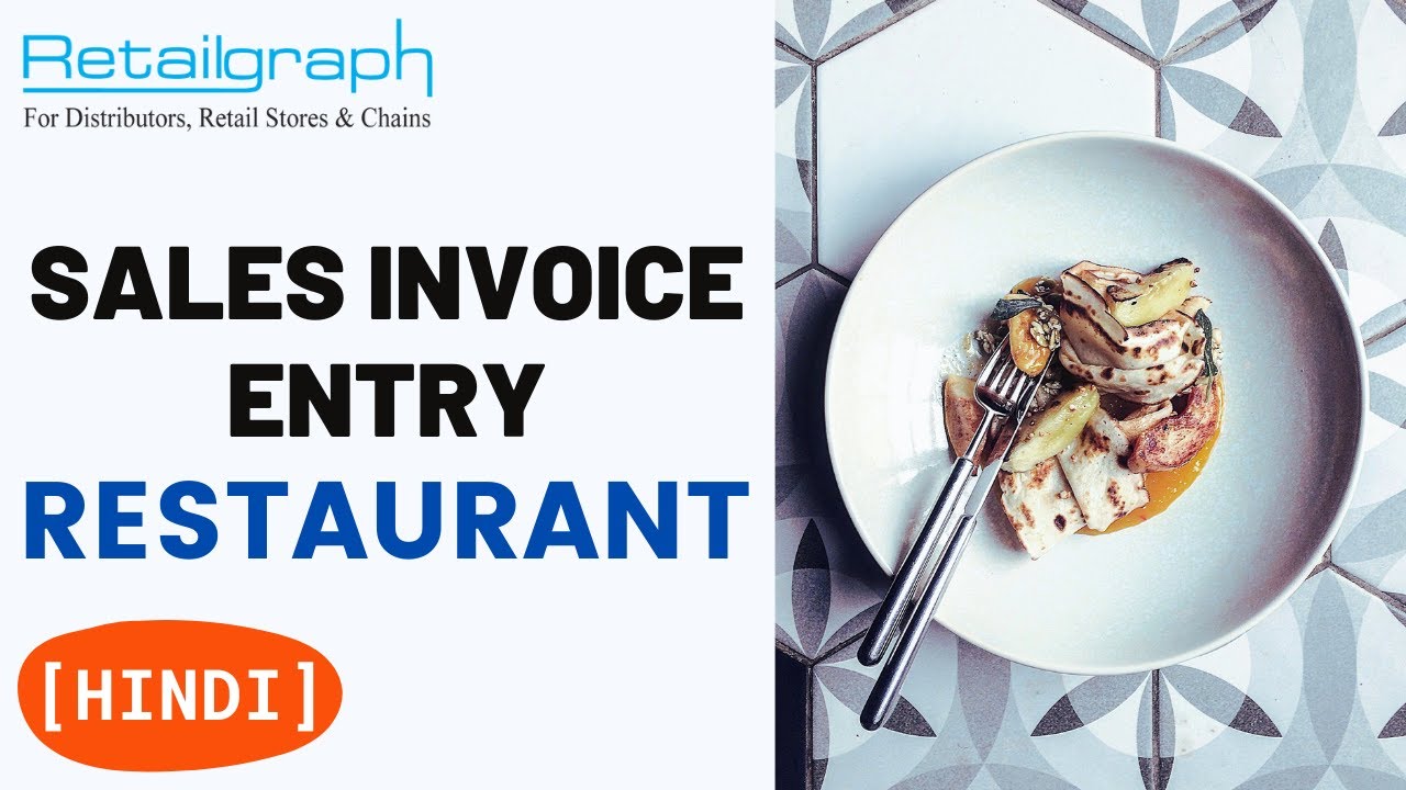 swilerpsoftware's tweet card. Sales Invoice Entry for Restaurant/Cafe/Canteen by RetailGraph ERP...