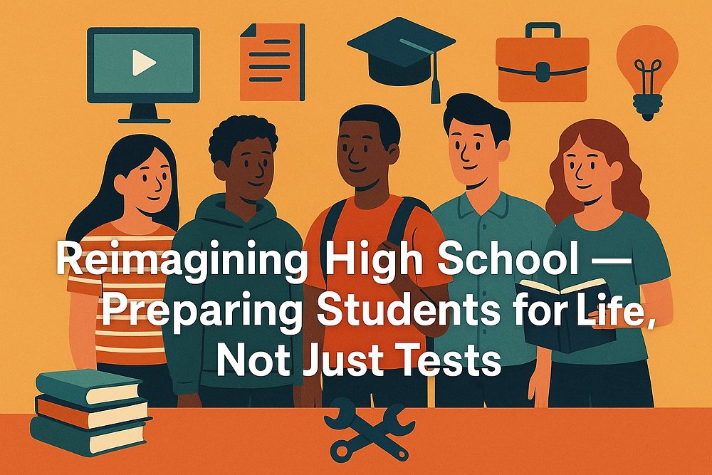 classreclaimed's tweet card. For too long, American high schools have been shaped by a single driving force: standardized testing. Students move from one benchmark to the next, memorizing facts for exams that rarely connect to...