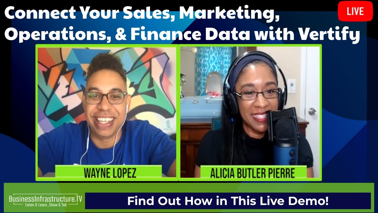 Alicia_B_Pierre's tweet card. Business Infrastructure | Connecting Sales & Marketing Data with...