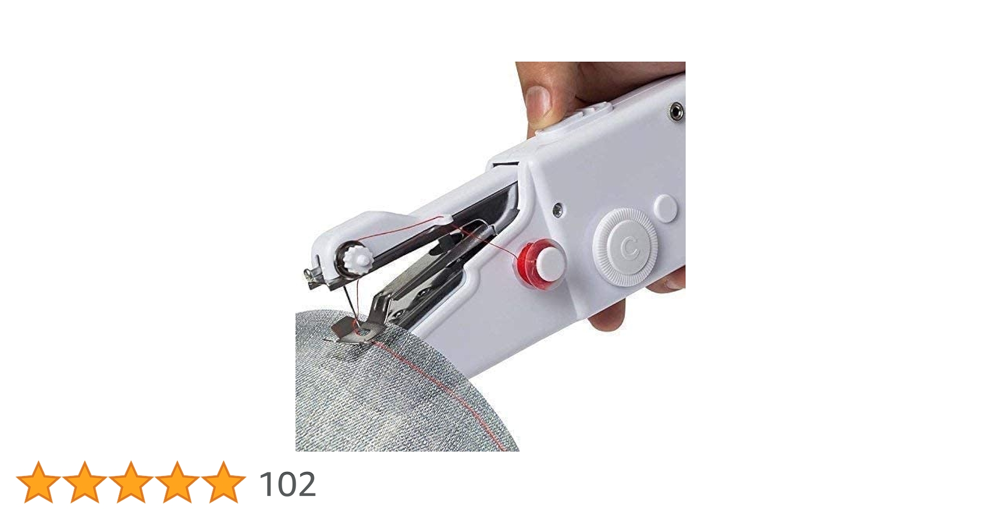 BnrJumbo's tweet card. AZRMOH Portable Hand Sewing Machine Stapler Style Silai Machine Handheld Sewing Machine For Emergency Stitching Home Tailoring clothes Quick Stiching Machine
