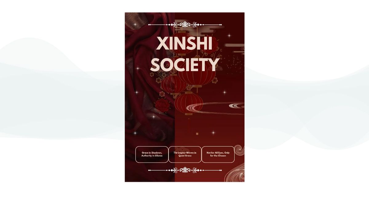 XinshiSociety's tweet card. XINSHI SOCIETY : simplebooklet.com