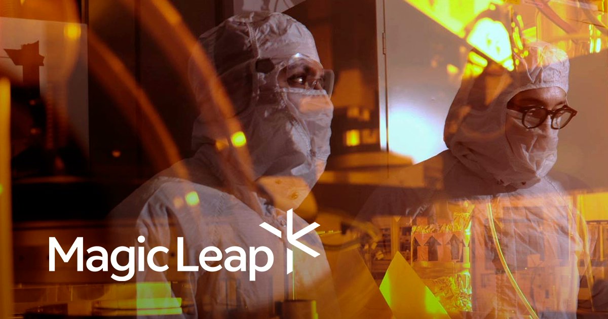 PeggyJ's tweet card. Magic Leap is pioneering see-through augmented reality through innovative waveguide development and manufacturing. Groundbreaking optics technologies.