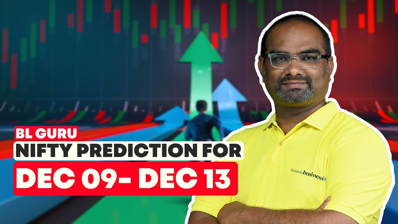 gurukmurthy's tweet card. Nifty and Bank Nifty Prediction for the week 09 Dec’24 to 13 Dec’24...