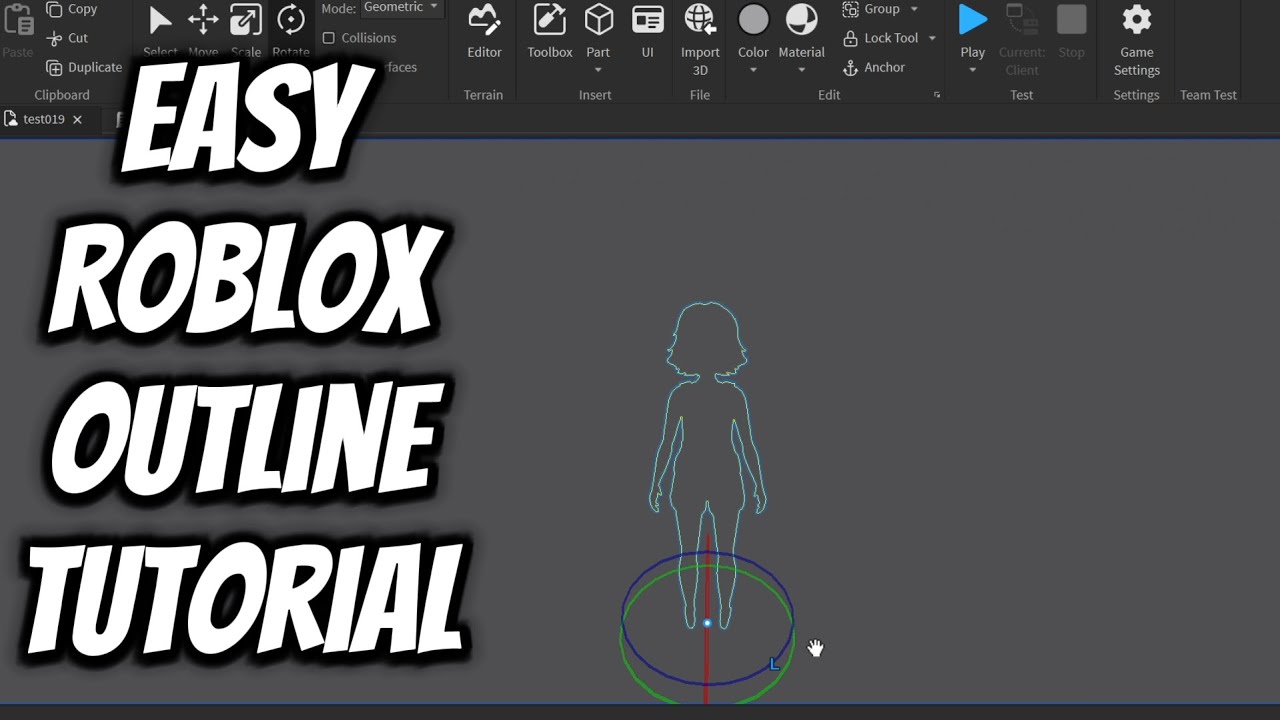 PrizeCpRoblox's tweet card. Easy Roblox Outline Tutorial: Highlight Your Creations!