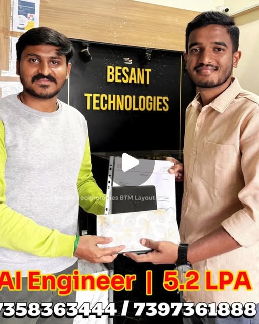 besanttech's tweet card. Besant Technologies (@besant_technologies) • Instagram reel