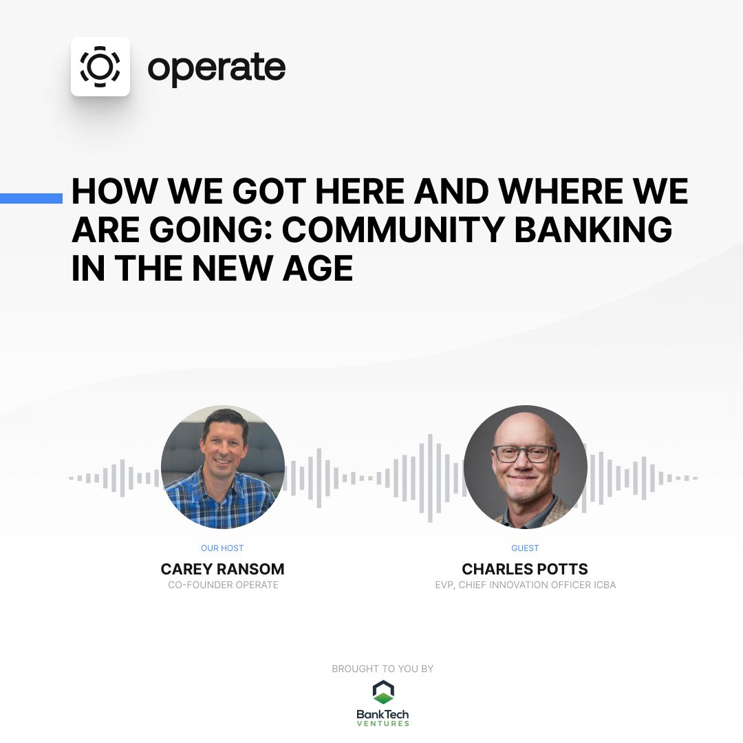 ransomthoughts's tweet card. I'm so fortunate to have a partner like Charles Potts. He's such a great advocate for community banks, as well as having so much experience across the bank technology landscape. Becoming the Chief...