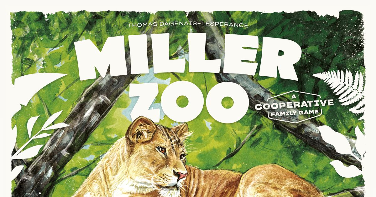 TheBoardgameBot's tweet card. Play the real Miller Zoo team as you work together to take care of your zoo’s animals