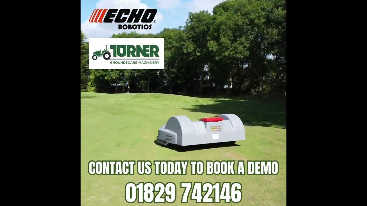 TGroundsca18318's tweet card. Echo Robotics Commercial Robot Mower TM20 in Action #echorobotics...