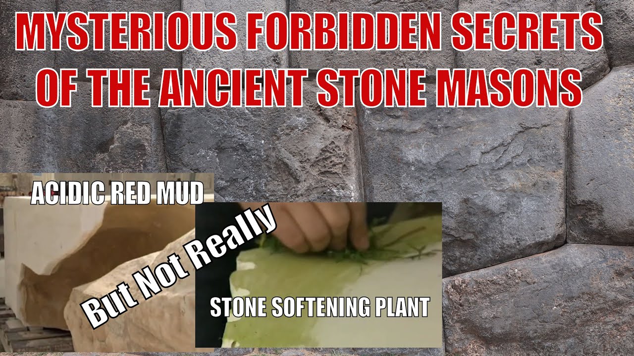 SGDecoded's tweet card. Sacsayhuaman Polygonal Masonry: Using Acidic Mud or Stone Softening...