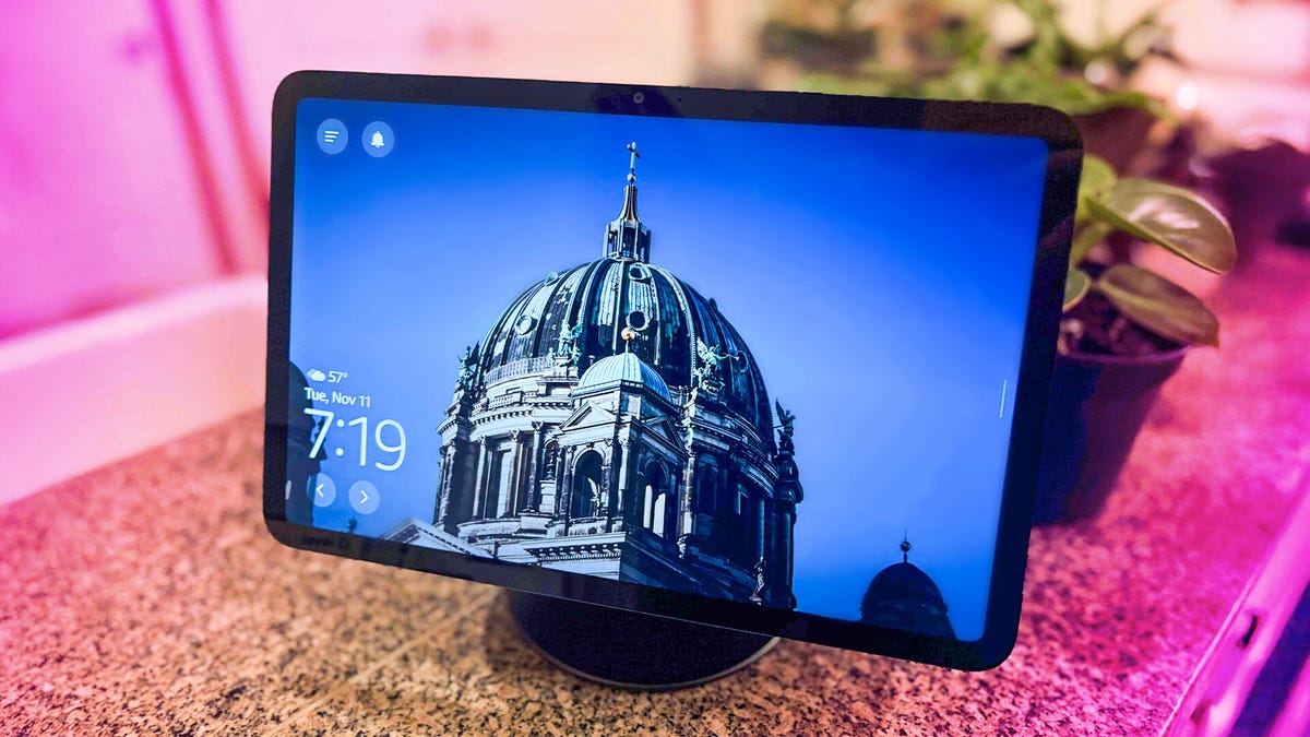 CNET's tweet card. The newest Echo Show from Amazon gets nearly everything right about what a home smart display should be.