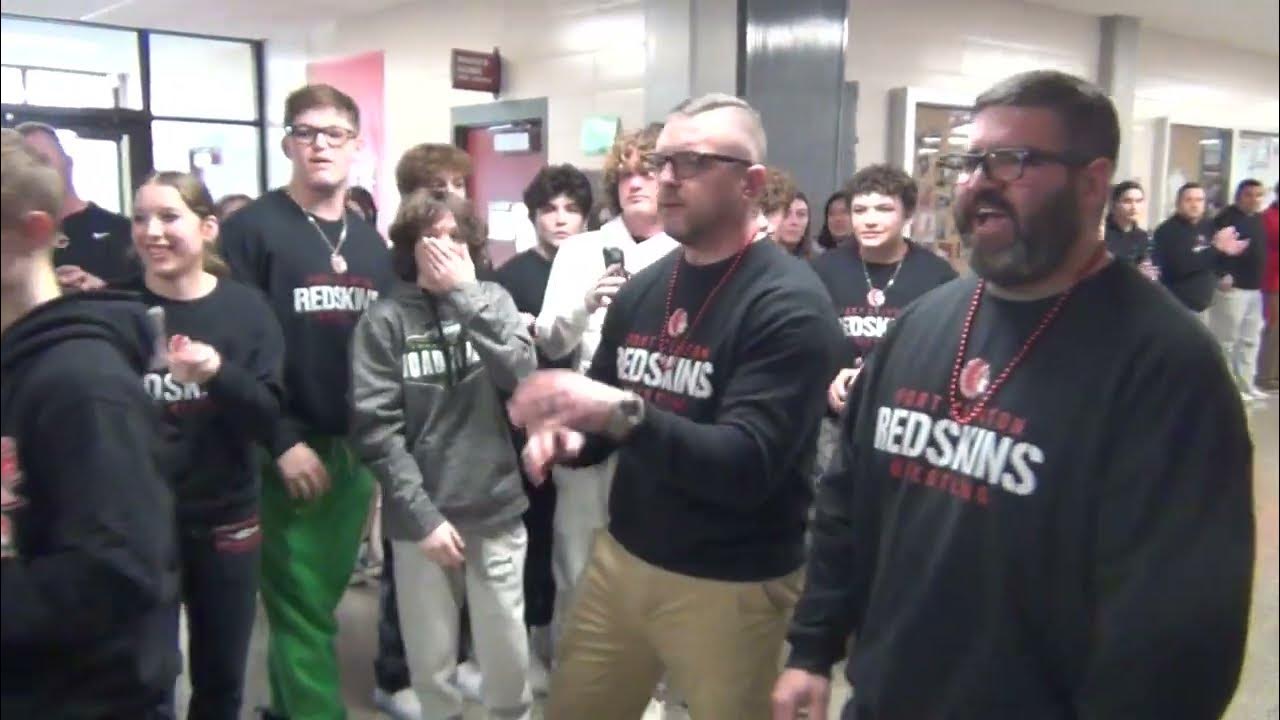 PCVideoPro's tweet card. PCHS Wrestling Sendoff