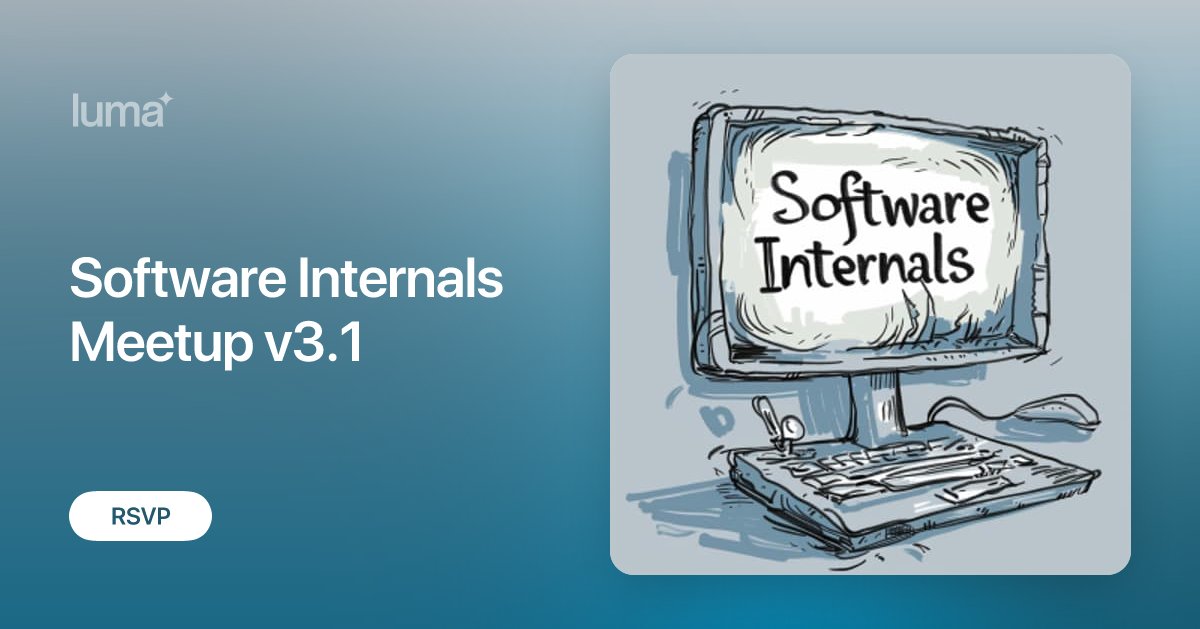 swinternals's tweet card. If the phrases "Building faster fractional exponents" or "Go Stack Traces from BPF" make you weak at the knees, you've found the right place. Software…