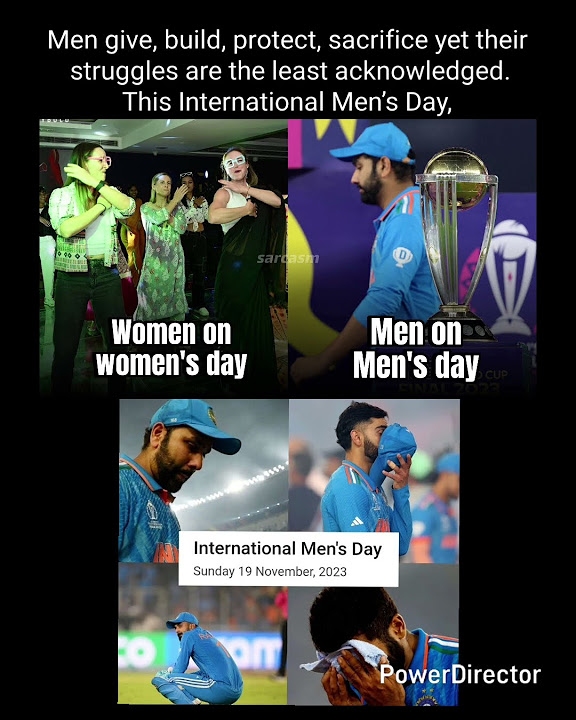 mindblowingtec3's tweet card. international men's day quotes | 19 november remember 😭 |#shorts...