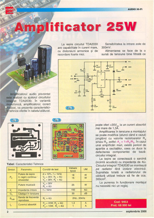 E14Community's tweet card. Hello everyone! Here is a fairly well-known circuit, and still good to build. First, by way of comparison, I want to show you a beautiful presentation from an older electronics magazine, circulating...