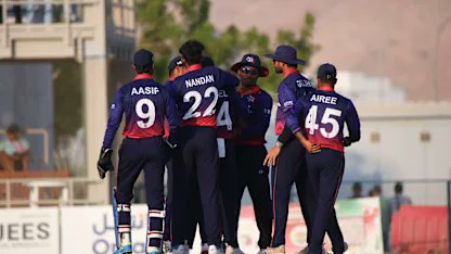 AssociateCric's tweet card. Nepal and Oman move into a guaranteed top three spots and secure spots for next year’s T20 World Cup 2026 before facing each other in Super Six phase.