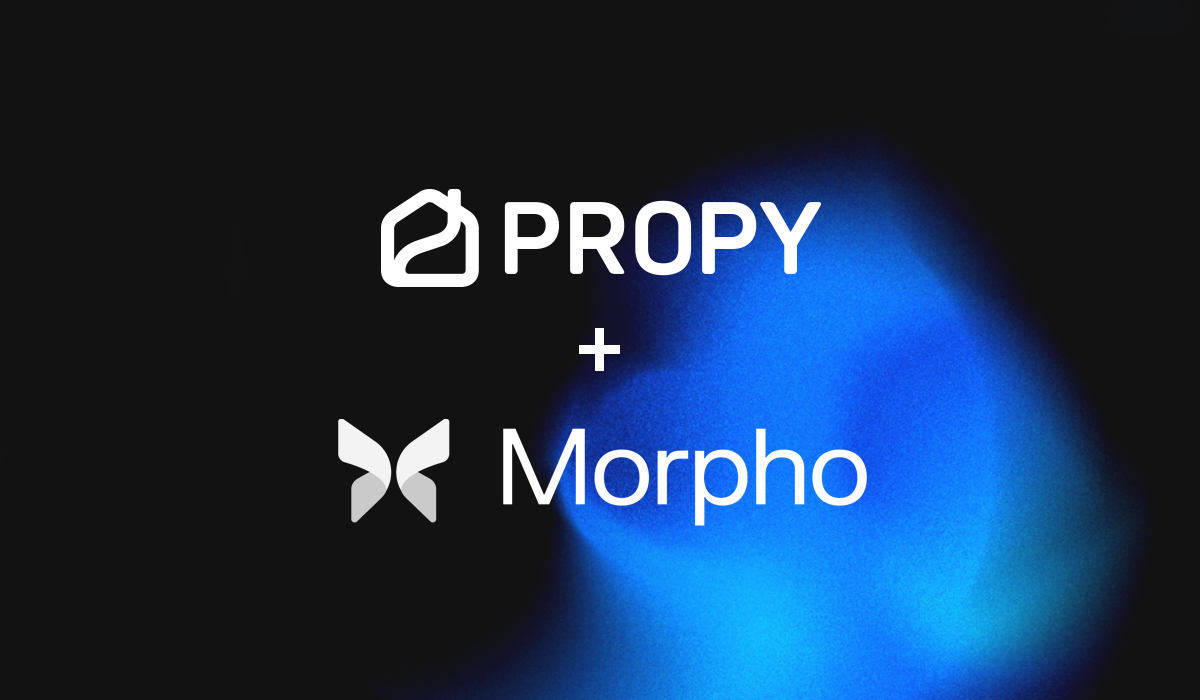 PropyInc's tweet card. For the first time in real estate history, a leading DeFi protocol is stepping directly into the property market, and they’re doing it with Propy.