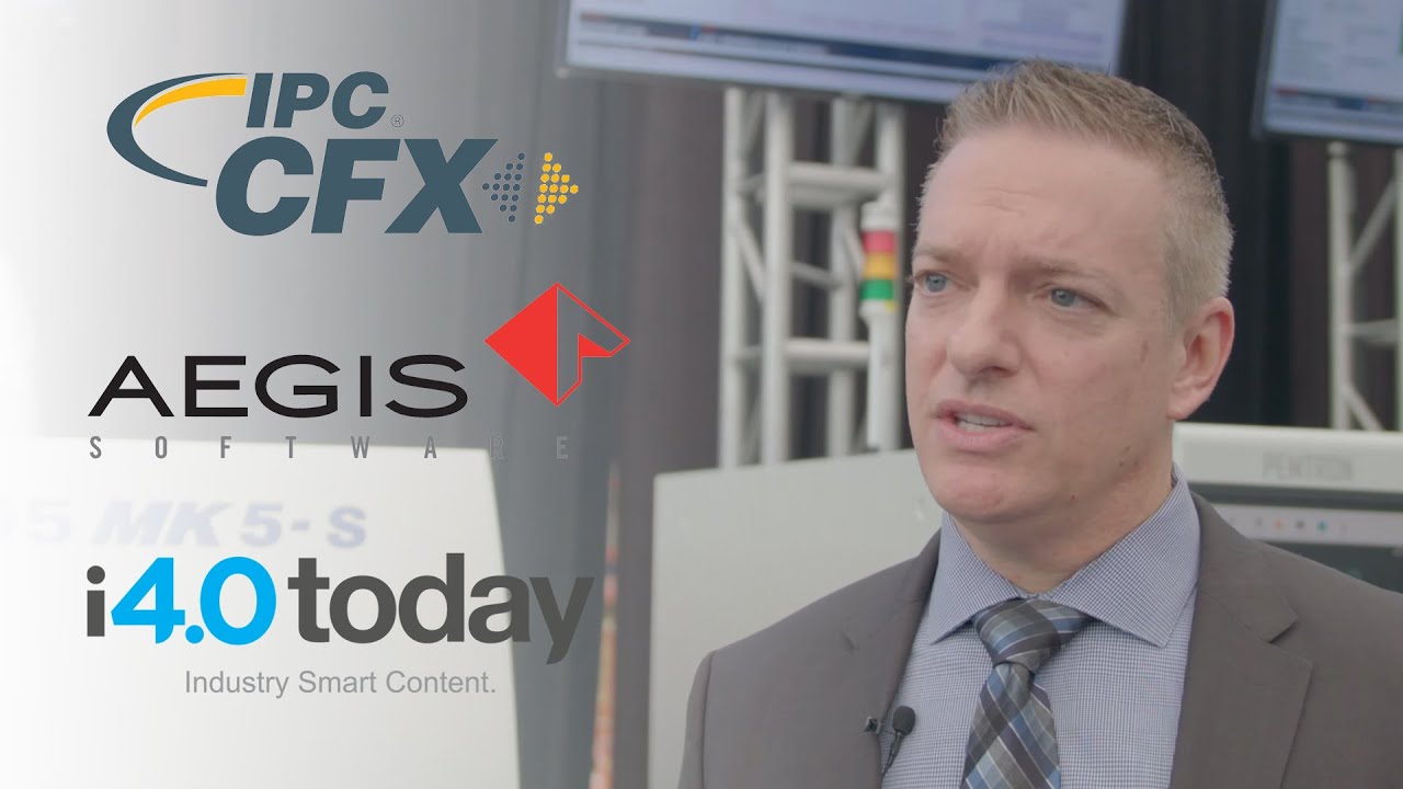 davidbergmanipc's tweet card. IPC-CFX Highlights from APEX 2019 with Aegis Software