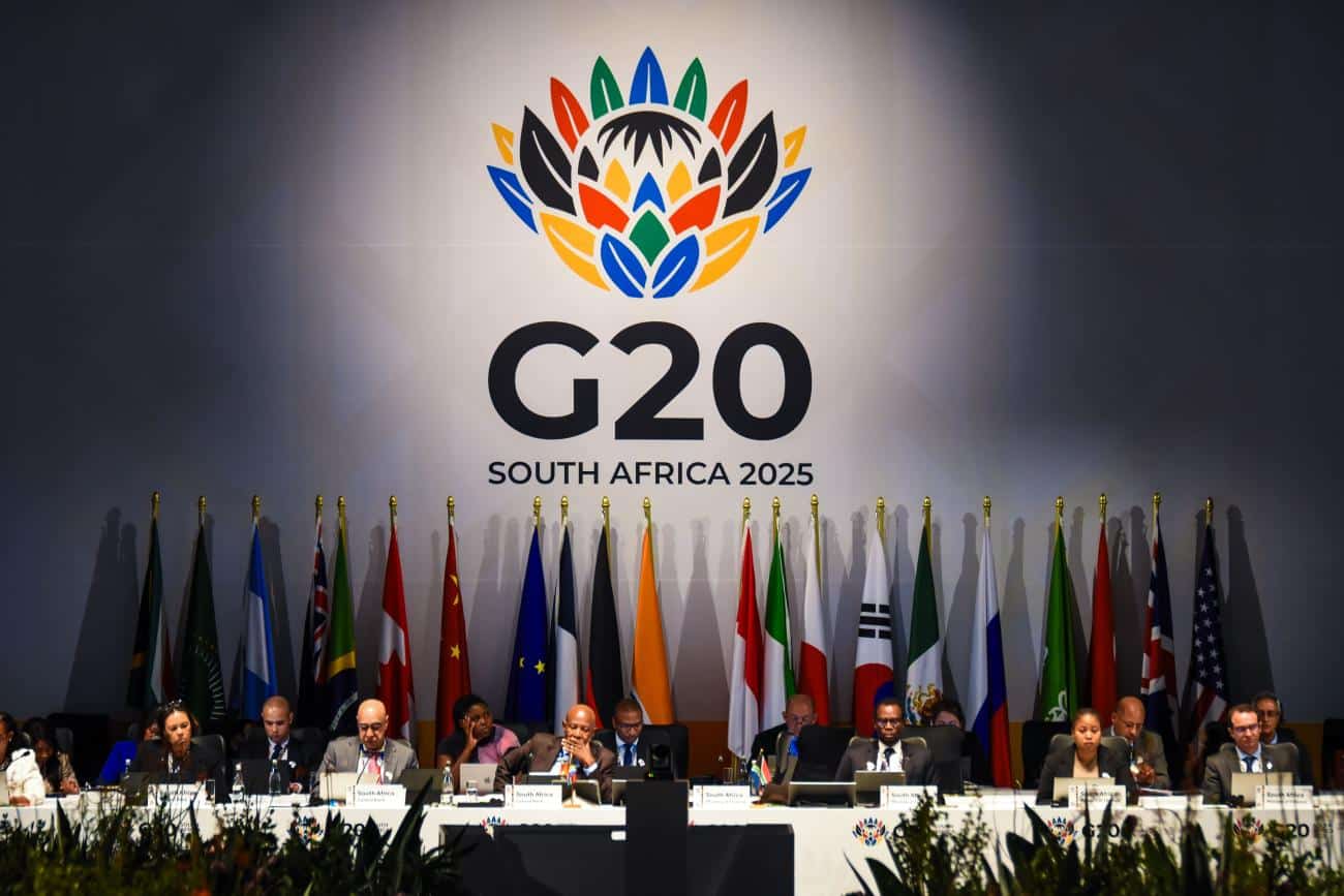 nmuffuh's tweet card. The G20’s South African presidency marks a pivotal moment for Africa to shape the global agenda. It calls on business—locally and globally—to move from commitment to action, forging partnerships that...