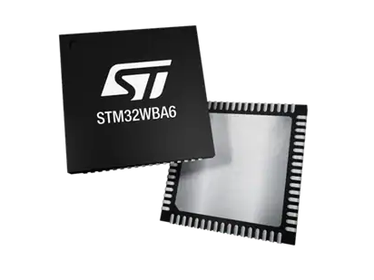 electronics_med's tweet card. Now at Mouser: STMicroelectronics STM32WBA6 MCU with Bluetooth LE, Matter, Zigbee, and Thread support — ideal for healthcare, smart home, and IoT applications.