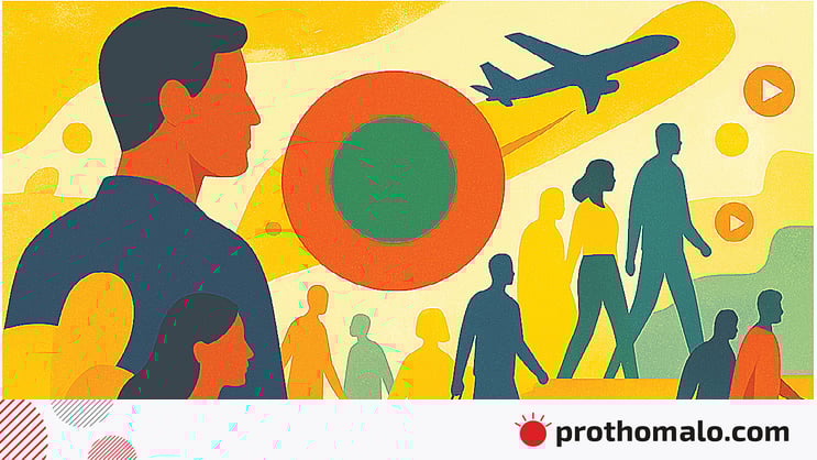 ProthomAlo's tweet card. বিশ্বরাজনীতিতে ‘ডায়াস্পোরা’ অর্থাৎ প্রবাসী জনগোষ্ঠী এখন একটি খুব গুরুত্বপূর্ণ রাজনৈতিক শক্তি।