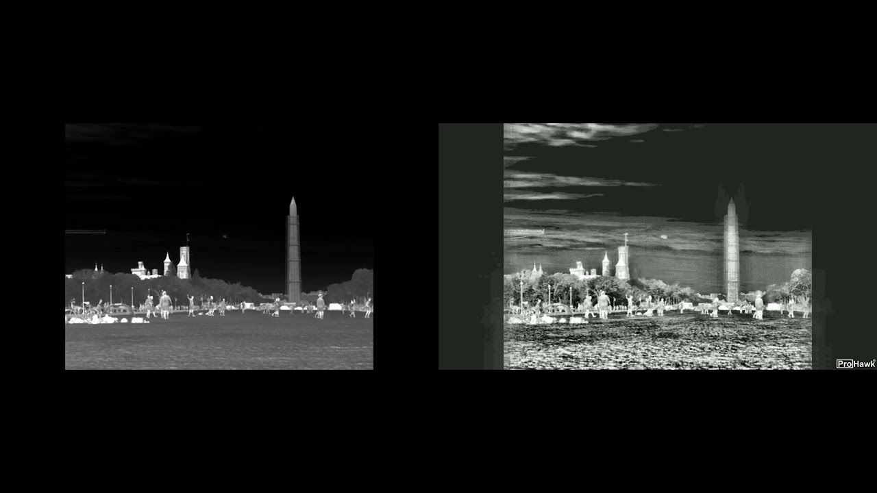 ProhawkGroup's tweet card. ProHawk AI Restores Infrared Night Vision | Washington Monument Soccer
