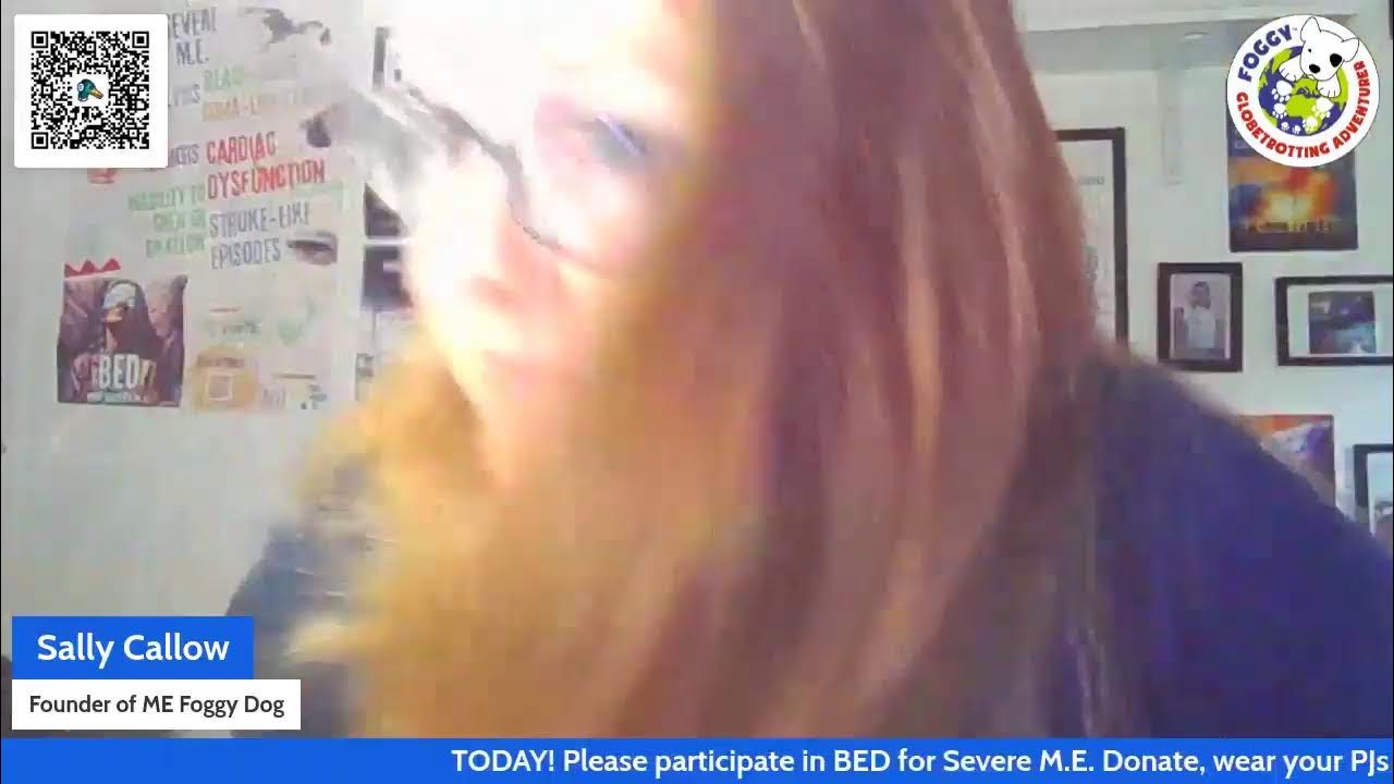 MEFoggyDog's tweet card. BED for Severe M.E Begins!