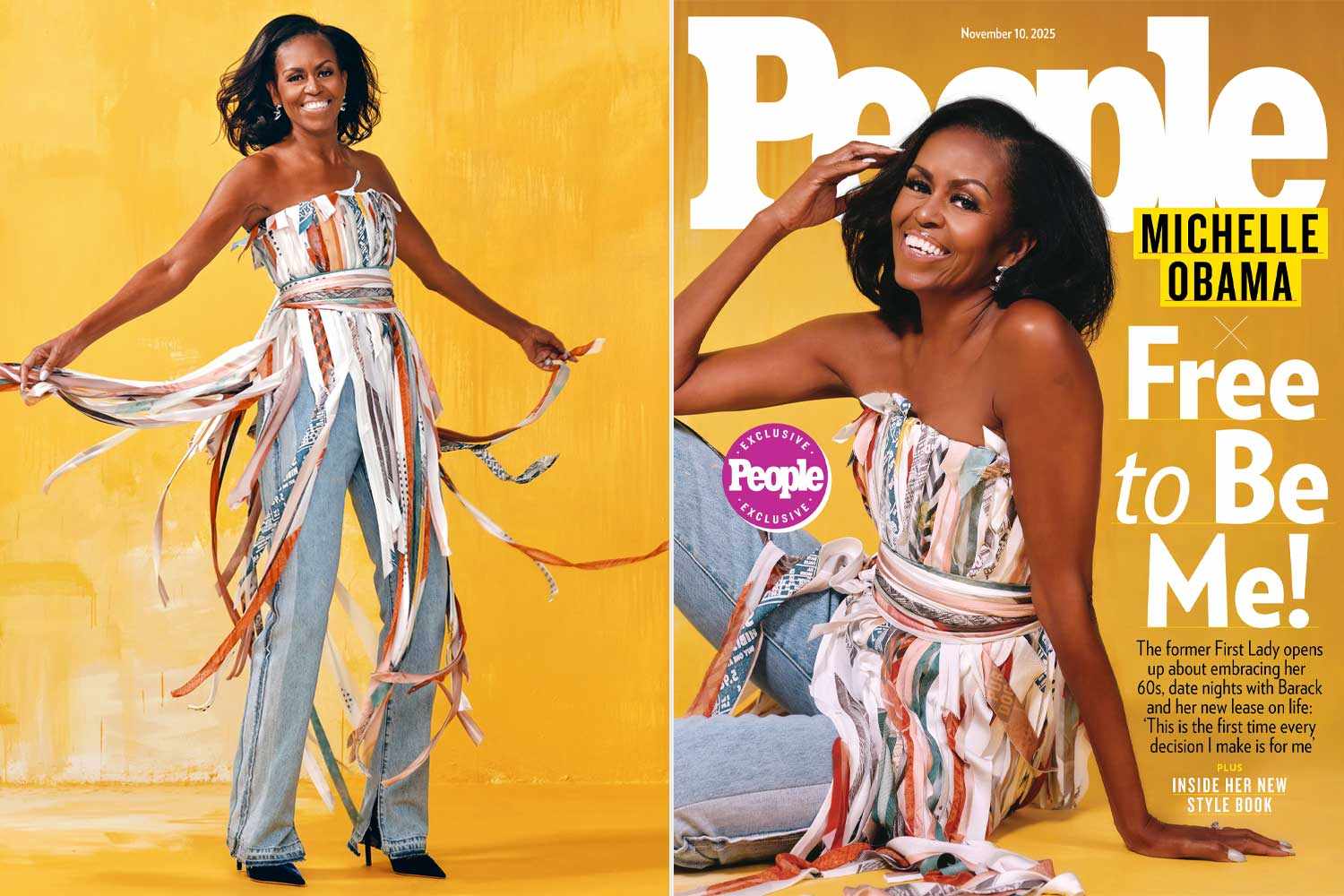 people's tweet card. Nearly a decade after leaving the White House, Michelle Obama tells PEOPLE she's 'more confident about who I am' as she prepares to release her new style book, 'The Look'