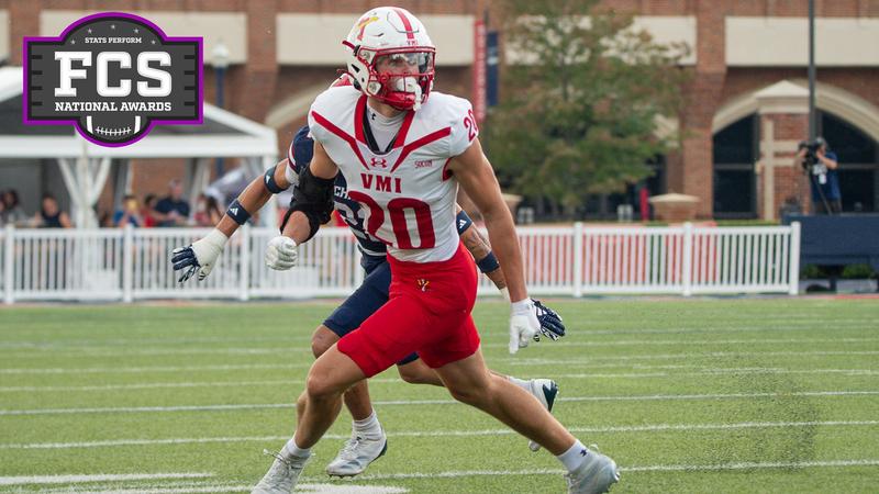 VMIAthletics's tweet card. LEXINGTON, Va. – Redshirt freshman receiver Owen Sweeney was named to the 2025 Jerry Rice Award Watch List on Wednesday, which honors the FCS Freshman Player of the Year.