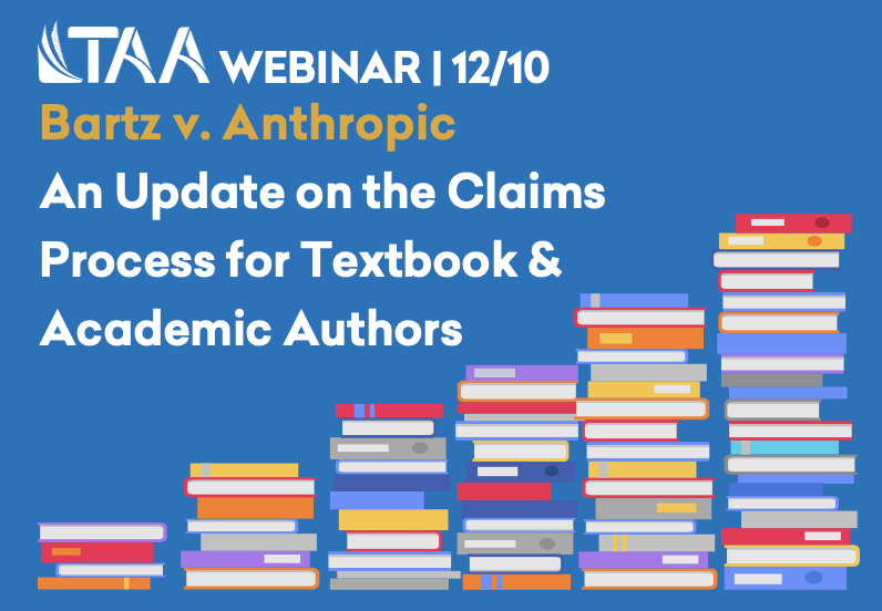 TextandAcademic's tweet card. For those whose works are included in the historic copyright infringement settlement, Bartz v. Anthropic, the official notice with your unique ID should be arriving near the end of November. Join...