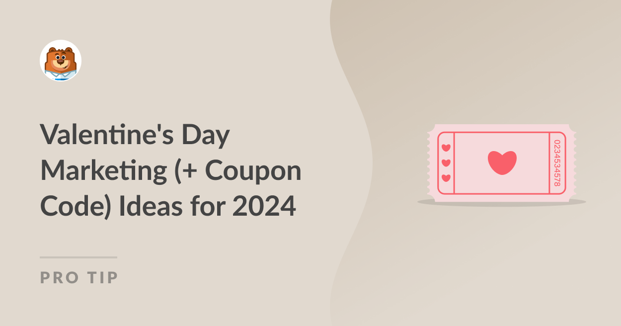 easywpforms's tweet card. In anticipation of the 14th, we're sharing some fun and festive Valentine's Day marketing and coupon code ideas, and we'll show you how to create them yourself.