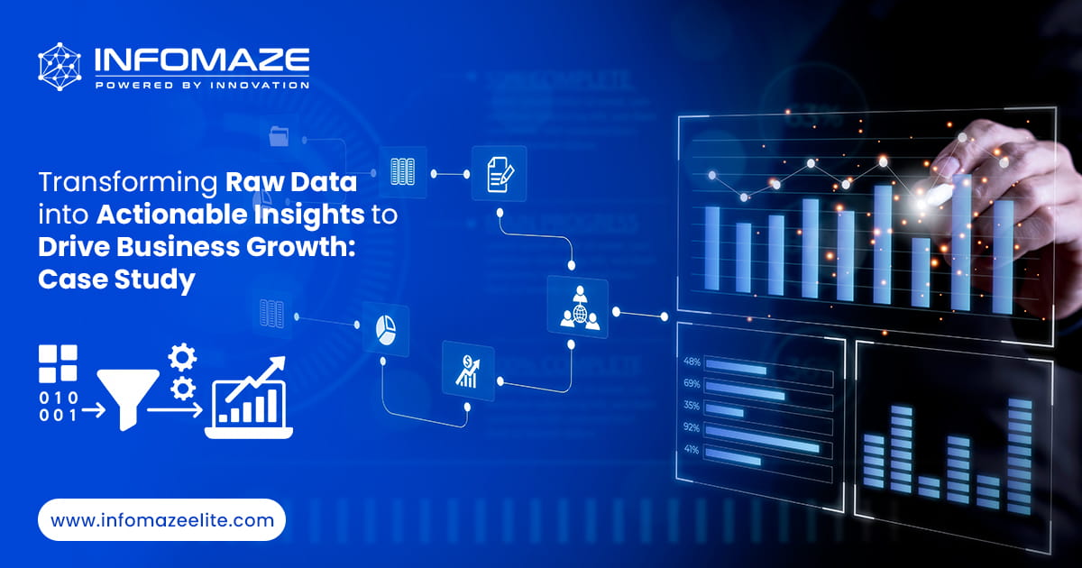 Soft_developmen's tweet card. Transform raw data into actionable insights with INFOMAZE’s BI & AI-driven reporting solutions. Boost decisions, efficiency & growth with custom dashboards.