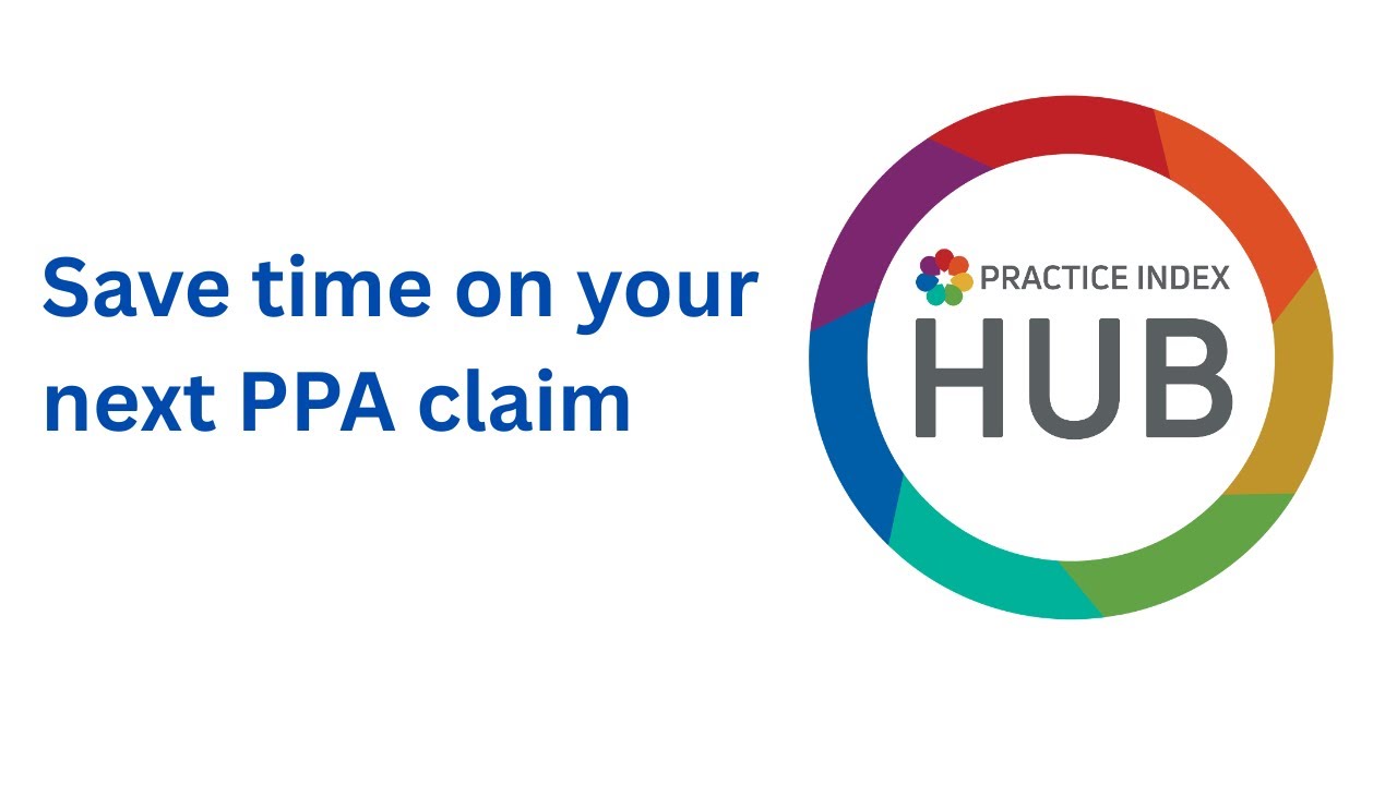 PracticeIndex's tweet card. Save time on your next PPA claim - Practice Index HUB